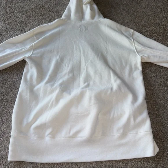 NWT! Abercrombie & Fitch - Soft AF White Hoodie - Large - Picture 3 of 4